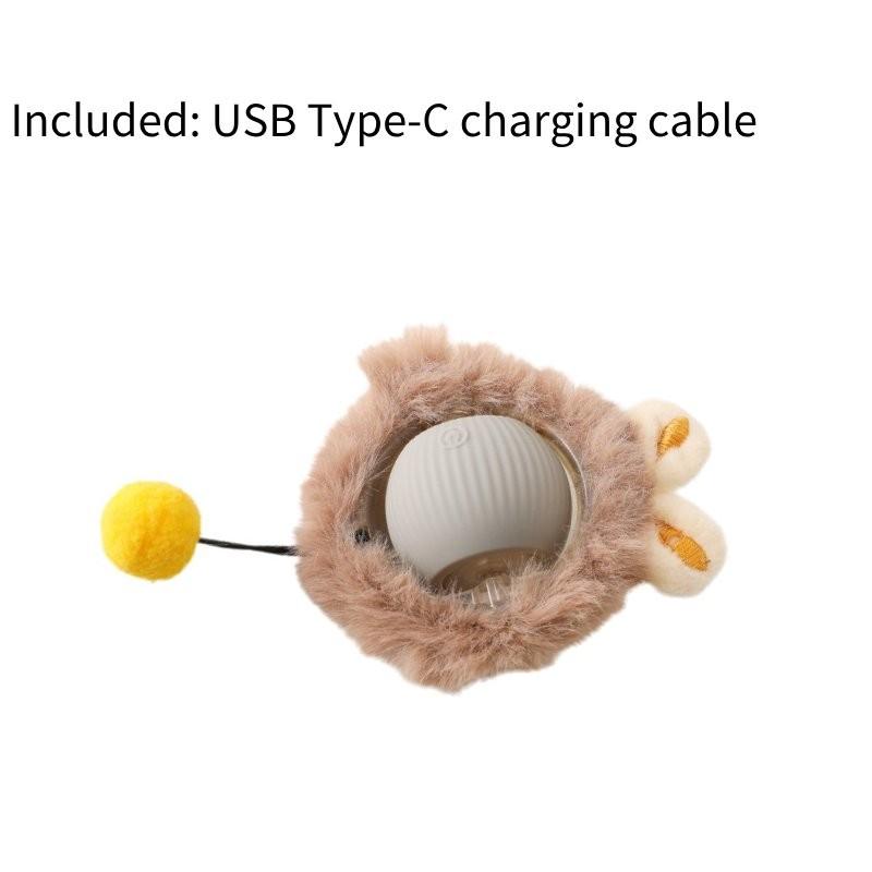 

Тип Перезаряжаемый от USB Кошачий свет Игрушка Плюшевый мяч Интеллектуальные перекатывающиеся игрушки для питомцев серый