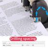 Professional Office Hole Puncher 2 Hole Puncher 150 Sheet Capacity Heavy Duty 2 Hole Puncher For Paper PVC Cardstock