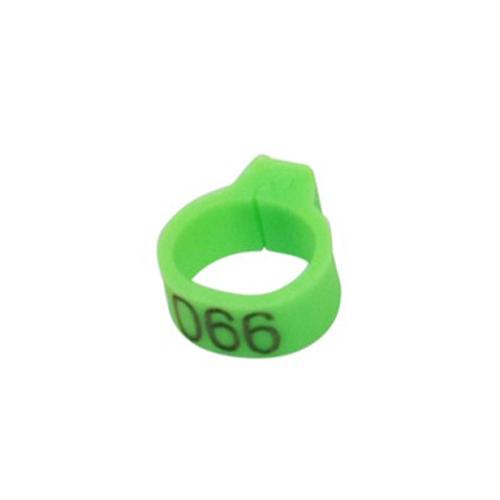 100 Pcs Bird Foot Ring Inner Diameter 8mm Pigeon Leg Poultry Dove Bird Parrot Clip Rings Band Foot Ring Pigeon Supplies