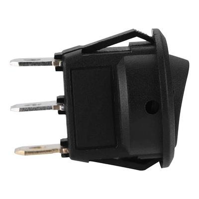 12V Round Automotive Rocker Switch, Weatherproof Electrical LED Illuminated ON Off Toggle Spst Switch Vehicle Electrical Accessory for Car Van Boat