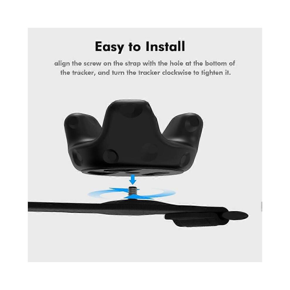 Adjustable VR Tracker Belt & Palm Strap System