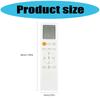 Advanced IR Remote Control Replacement Repair for YR-HRS01 151800106A Air Conditioners with Wide Application