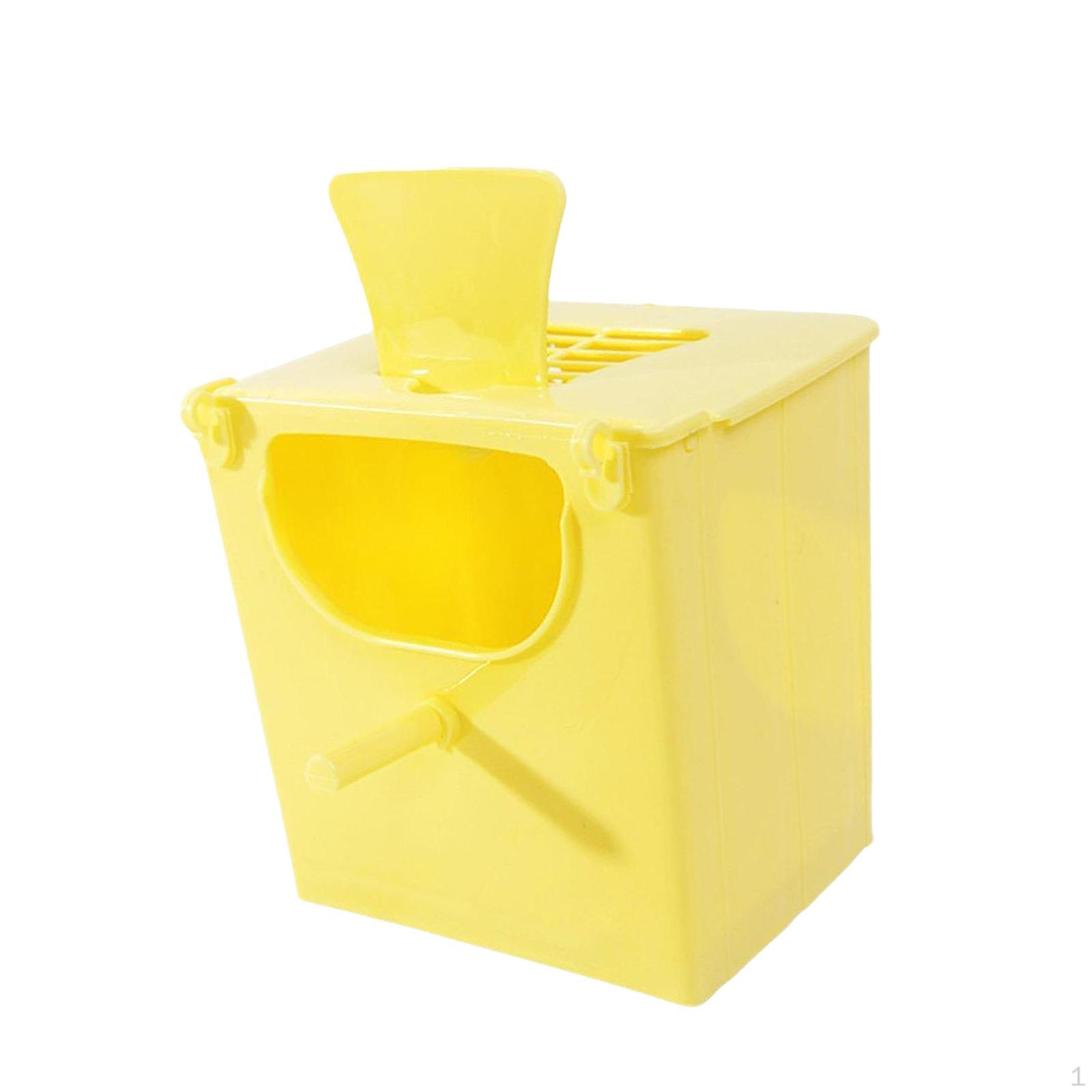 

Клетка для разведения птиц Многоцелевое портативное укрытие Аксессуары Гнездовое ложе для жёлтый