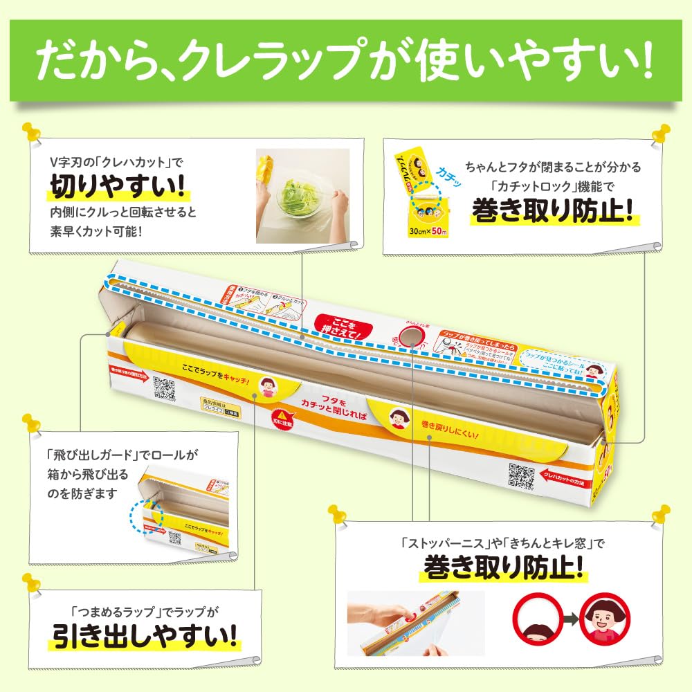 NEW Cling Wrap Mini 22cm x 50m 4 rolls + bonus