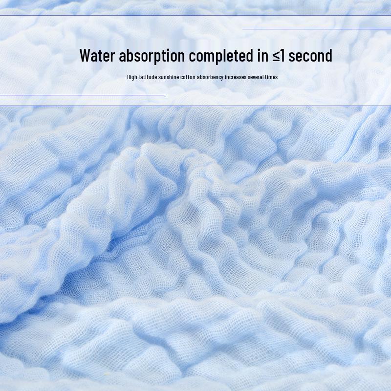 Premium Baby Summer Three-Layer Gauze Cotton Bath Towel & Blanket