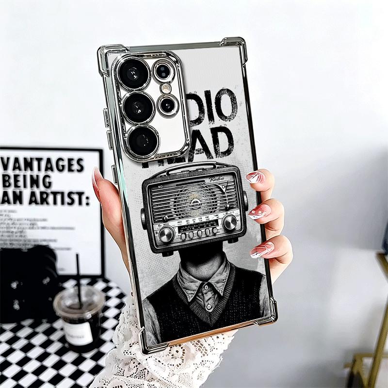 

R-Radiohead Bnad Soft Phone Case For Samsung Galaxy S26 Ultra S25 Edge S24 FE S23 Plus S22 S21 + S20 Plating Anti-Fall Fundas Samsung S26
