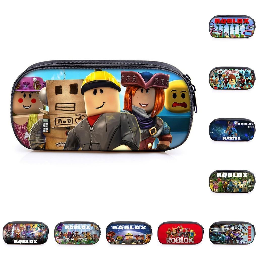 Colorful Roblox Pencil Case For Kids And Students With Multiple Compartments