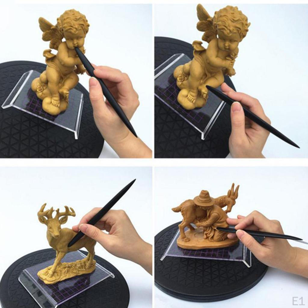 Plynulý otočný talíř o průměru 25 cm – pro hobby stříkací kabiny, sochařské nástroje z hliněné keramiky,