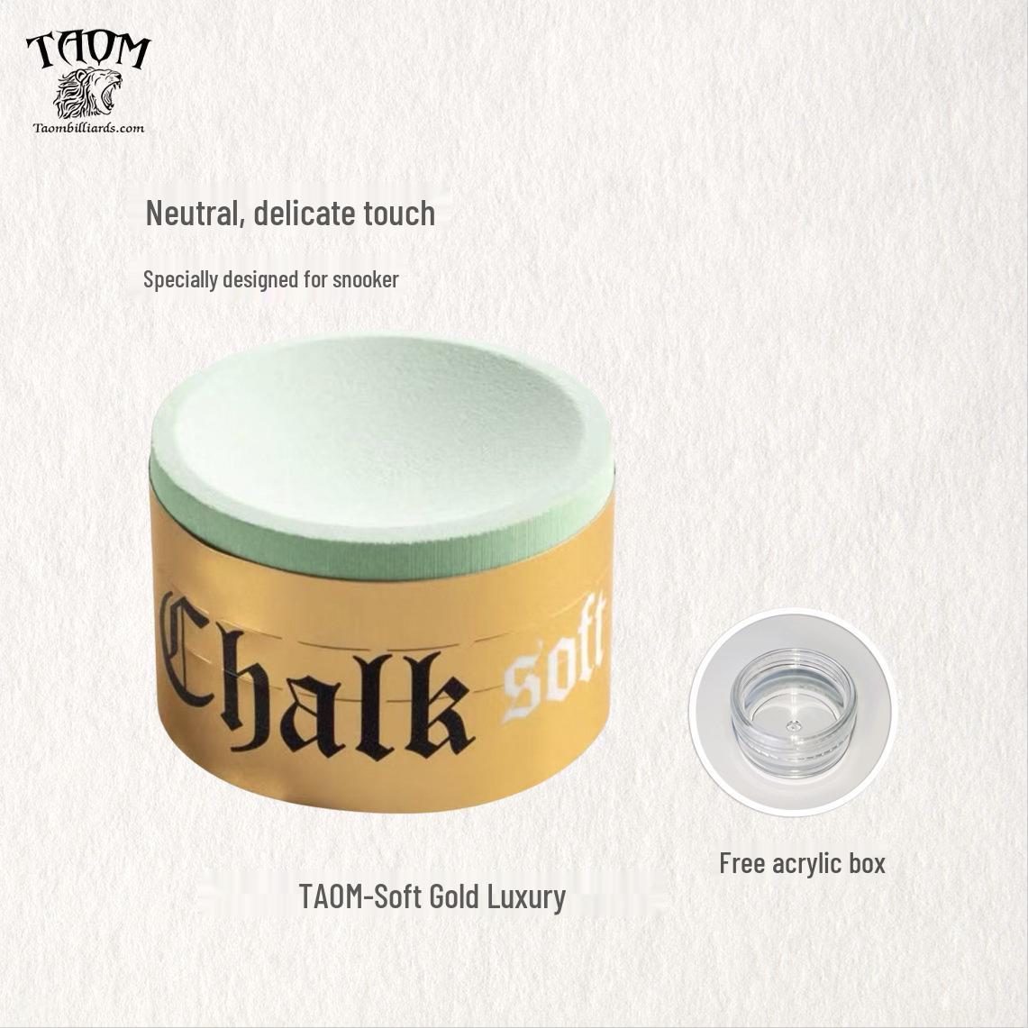 Taom Tower Wuqiao V10 Professional Billiard Snooker Chalk
