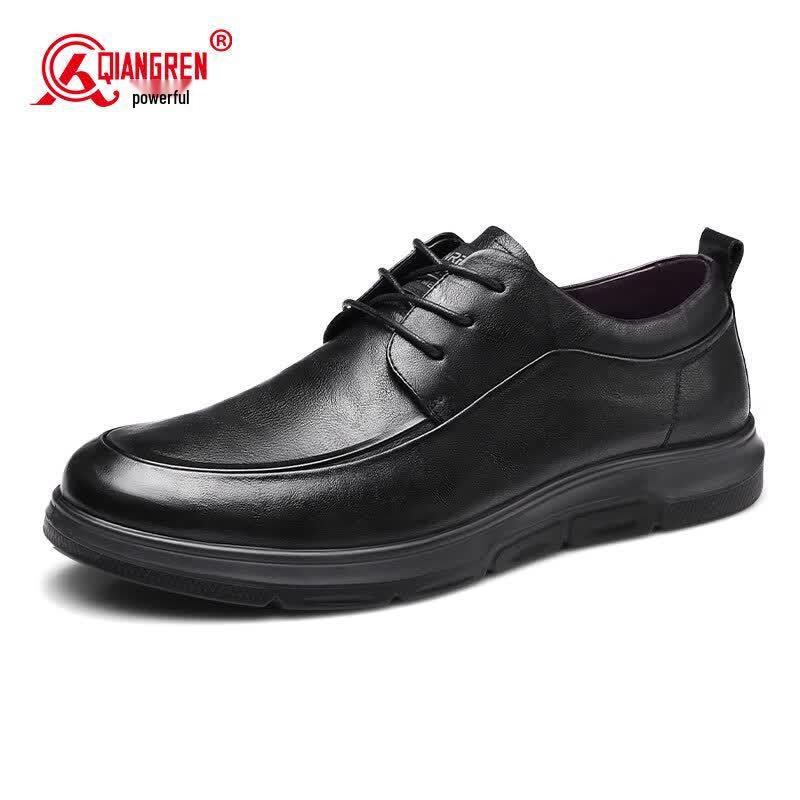 Qiangren Jihua Men s Casual Leather Loafers EU 42