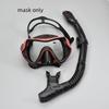 Professional Scuba Diving Face Mask Snorkeling Set Outdoor Diving Training Equipment Silicone Diving Goggles Breathing Tube New