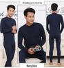 Men's High Neck Cotton Knit Top - Warm Base Layer for Autumn