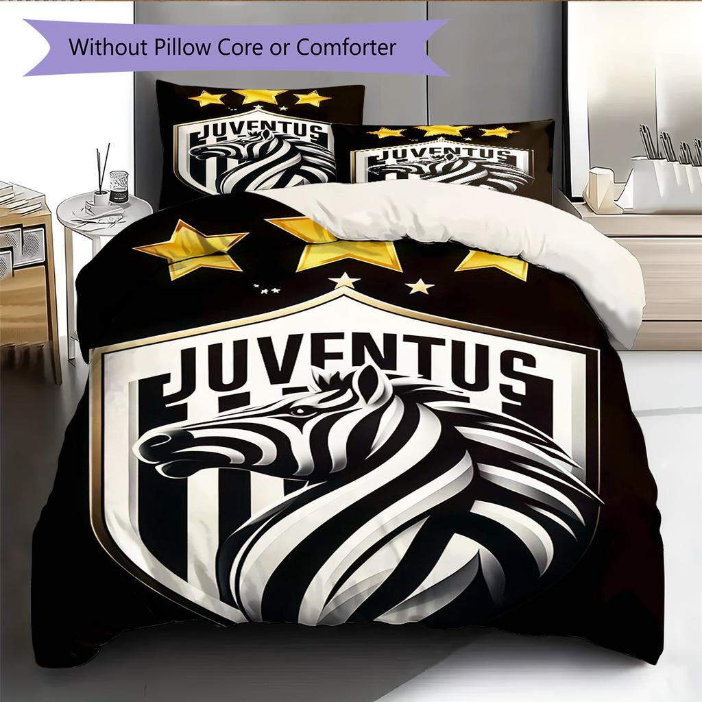 Juve Beddengoed Dekbedset Dekbedovertrek Kussensloop Huisdecoratie Verjaardagscadeau (1 dekbedovertrek + 2 kussenslopen, zonder binnenkussen)