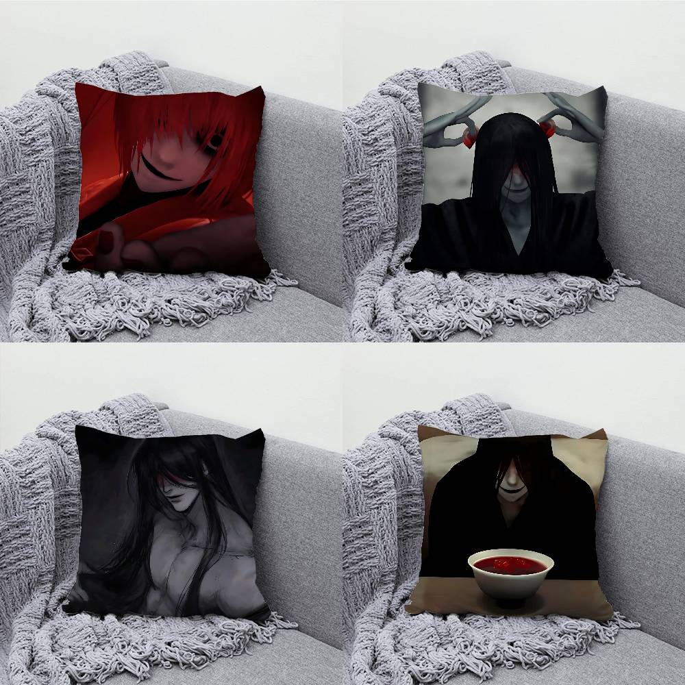 Mr Crawling H-Homicipher Pillow Case For Sofa Decor Car Office Room Printing Cushion Cover Decorations and Protector