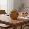 Rattan Storage Box Rustic Design Woven Fruit Bowl Versatile Weave Decorative for