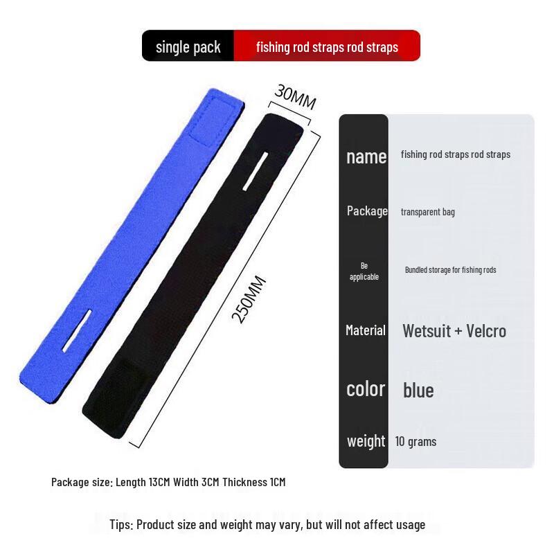 WEZHO Fishing Rod Strap Set