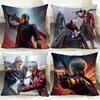 D-Devil May CryS Cushion Cover Comfortable Reversible Pillow Cover Ideal for Car Sofa Bedroom & Beyond