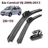 26"+18" J-Hook Frameless Front Wiper Blades for Kia Carnival VQ, Sedona VQ, Hyundai Grand Starex TQ, Entourage, Kia Sorento XM