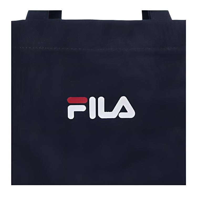 New FILA Canvas One Shoulder Handbag Unisex Navy Blue FS3BCB6372X-INA