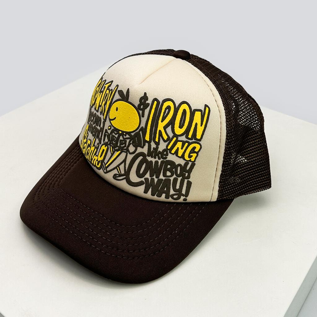 Baseball Face Smiling Ear Rabbit Lettering Alphabet Printed 3D Color Contrast Blocking Women  Men For Neutral Gender Fresh Caps Peaked Hats
