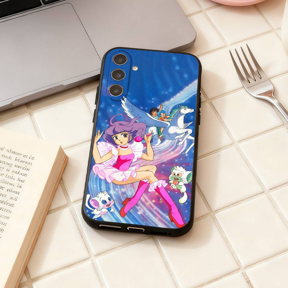 

M-Magical Angel Creamy M-Mami phone Case For Samsung Galaxy A73,A72,A71,A70,A53,A52,A51,Others Soft Black Shell Samsung a22 4g