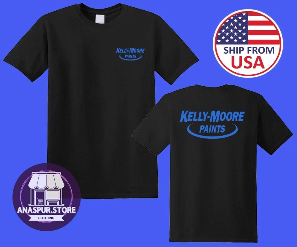Kelly Moore Paint Men s Black Size S-5XL S