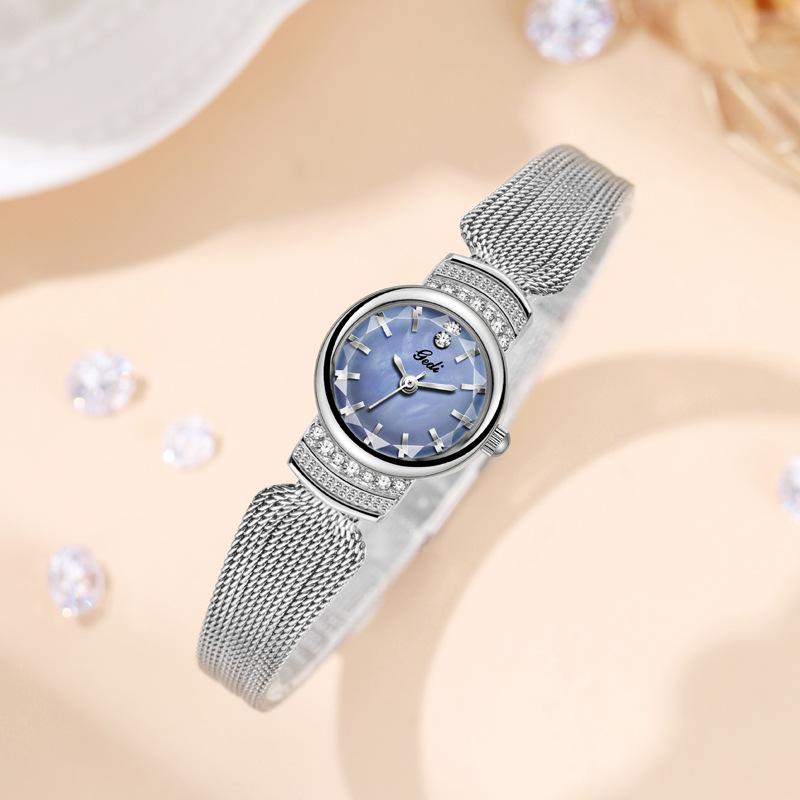 Niche High-End Mesh Belt Watch, Japanese High-Value Candy Watch, Women'S Medieval Fritillary Bracelet Watch