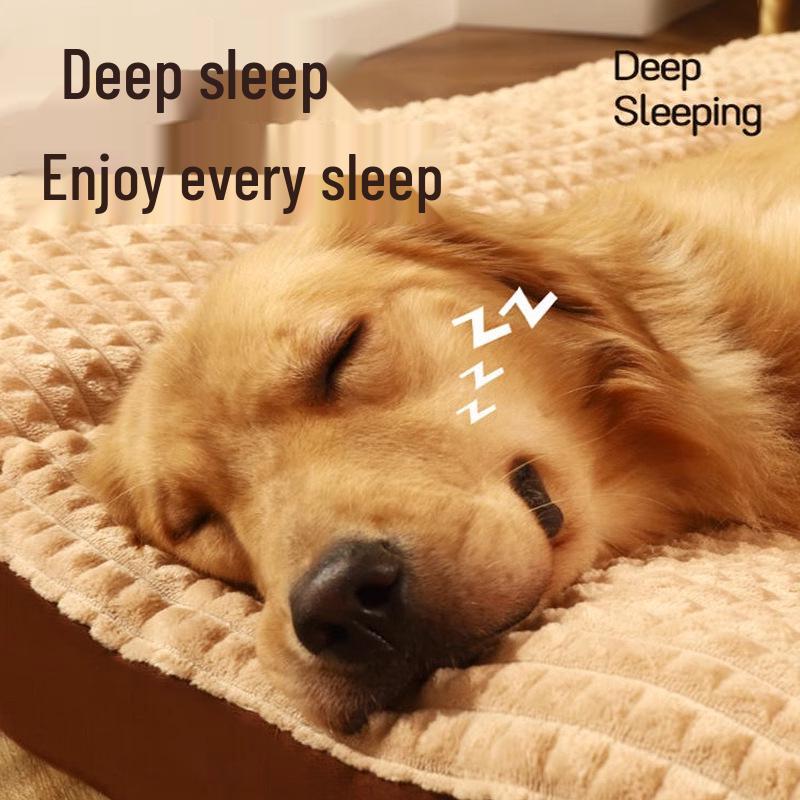 Cztery Pory Roku Zmywalne Legowisko dla Psa: Zdejmowana poduszka, Duża, Ciepła, Odpowiednia na wszystkie pory roku