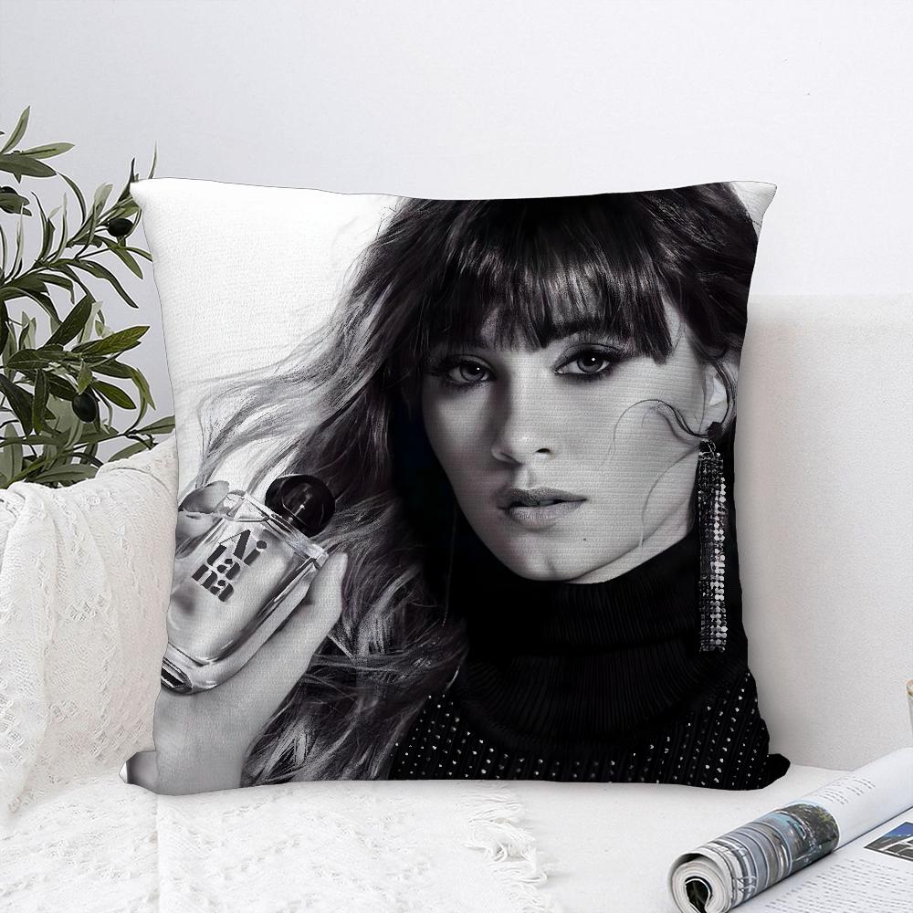Singer A-Aitana O-Ocanas Pillow Case Sofa Decorative Home Double-sided Print Plush Square Throw Pillow Covers Cushion Decor