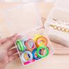 1Pcs with Lid Storage Box Rectangular Shape Multi-purpose Storage Case Plastic Clear Small Thing Container