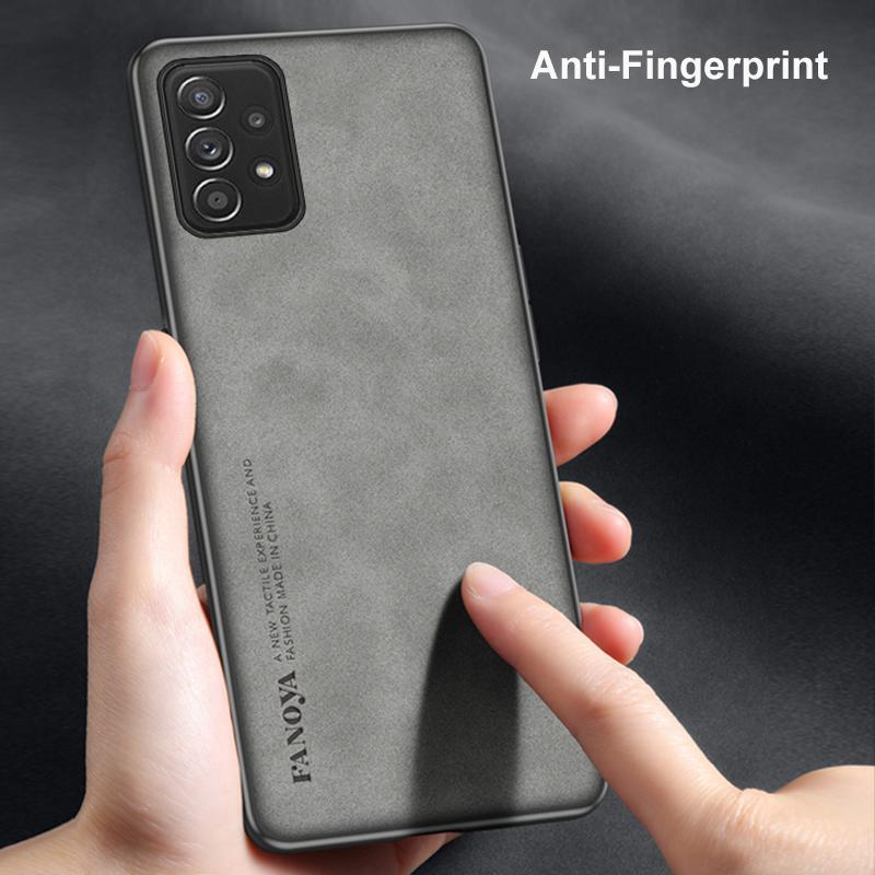 Luxury PU Leather Case For Samsung Galaxy A52 A72 A52S 5G Cover Business Silicone Protection Phone Case For Samsung A52S Coque