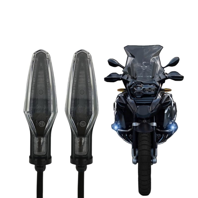 Energy Efficient Motorcycle LED Turn Signal Light Indicators for R1200GS R1250GS High Brightness and Stylish Design 2pcs
