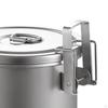 Stainless Steel Camping Cookware Set for Outdoor Adventures