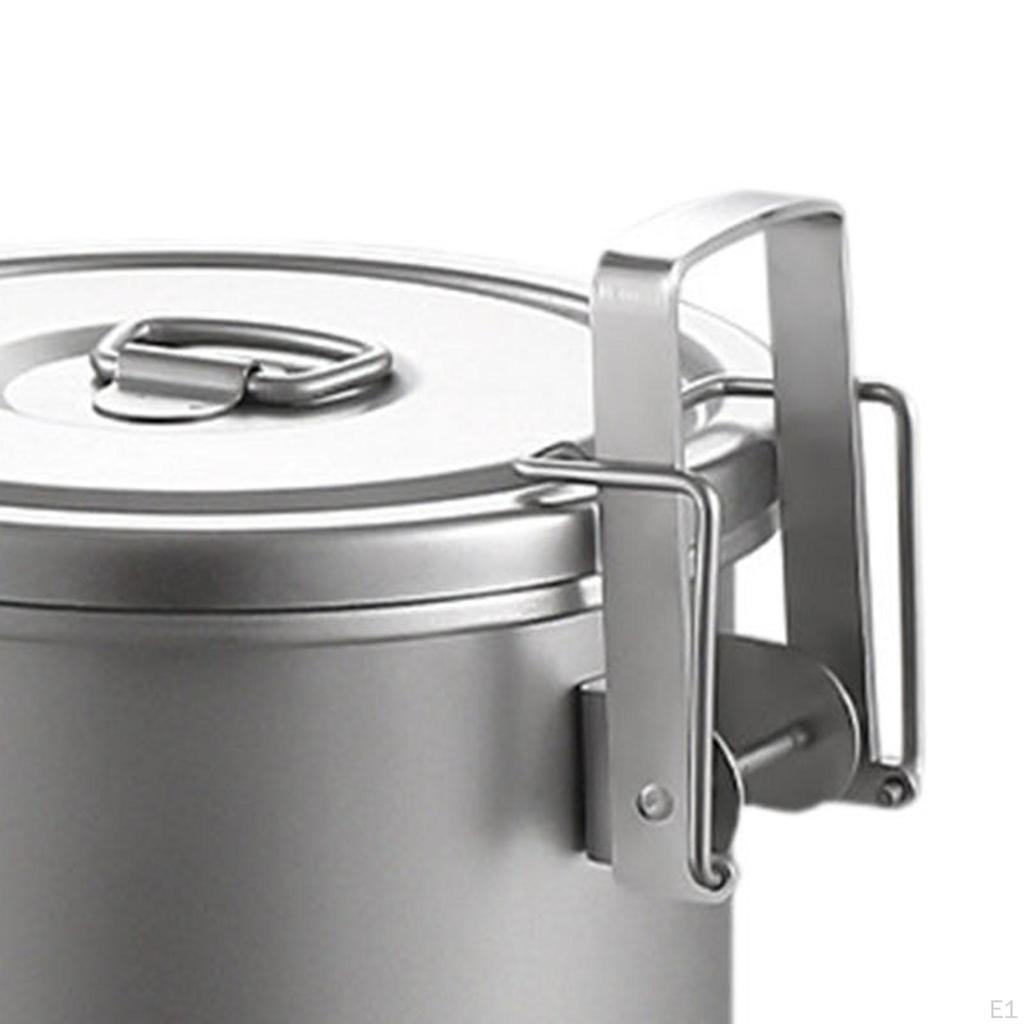 Stainless Steel Camping Cookware Set for Outdoor Adventures