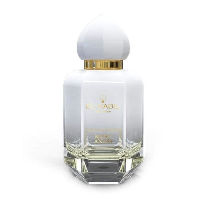 Eau de Parfum - EL NABIL - MUSC ANASS - 50 ml - Fraîche - Agrumes - Aromatique