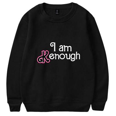 Mode Ik Ben Ken Genoeg Letterprint HOODIES Casual Ronde Hals Sportkleding Mannen Vrouwen Pullover Sweatshirts