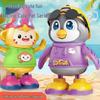 Electric Rocking Penguin Toy with Lights, Music, Singing & Dancing Functions
