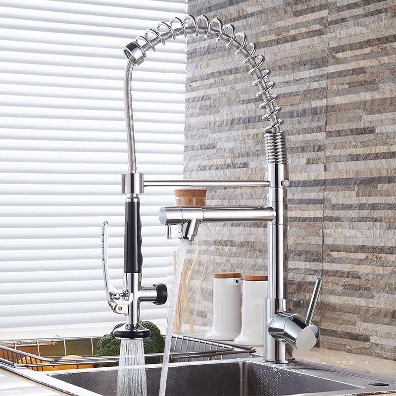 

TLXT Kitchen Wall-Mounted Hot & Cold Faucet