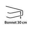 Drap housse - HOME LINGE PASSION - HP72123 - Microfibre 82 g - 140 x 190 cm - Bonnet 30 cm - Bleu ciel