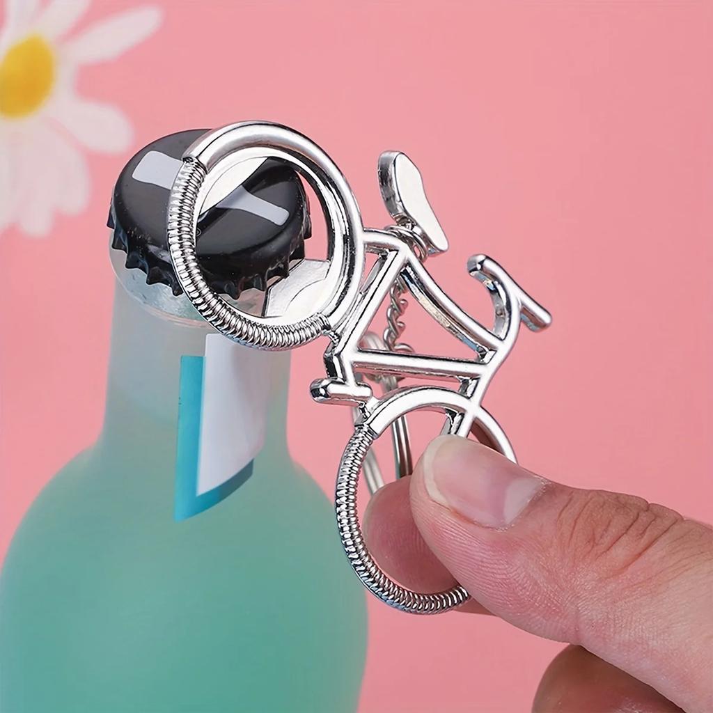 1/2/3pcs - Retro Metal Bicycle Keychain Bottle Opener for Men and Women - Stylish And Durable Creative Gift Idea for Beer Lovers