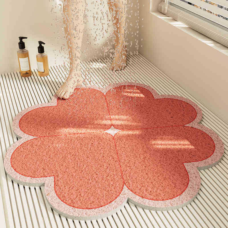 New Bathroom Non-slip Mat Shower Room Bath Floor Anti-fall Mat Toilet Toilet Bathtub Waterproof Mat