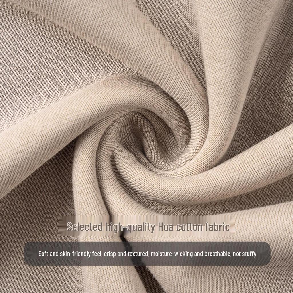 Men's Half-Zip Stand Collar Sweatshirt: Pure Color Long Sleeve T-Shirt for Spring & Autumn