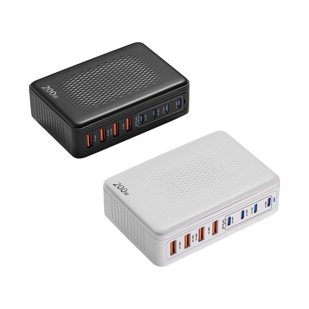 New 200W Gallium Nitride Charger Suitable for Apple 15 Charger Samsung Charger Mobile Phone Charger