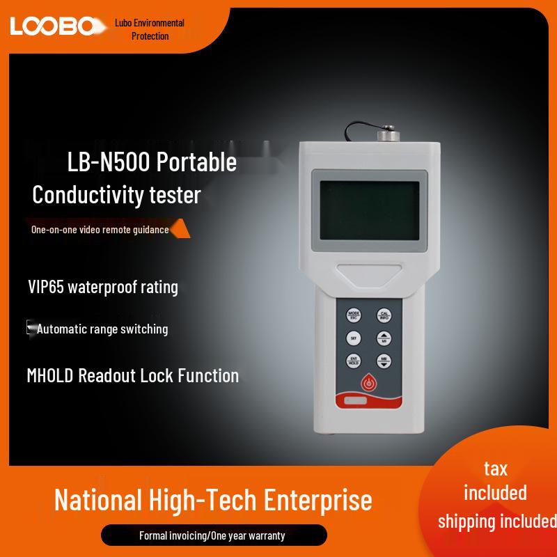 LB-N500 Waterproof Portable Conductivity Meter with Auto-Switching and HOLD Feature