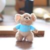 Plush Kangaroo Roo Toy Keychain Pp Cotton Fill Backpack Decor For Teens