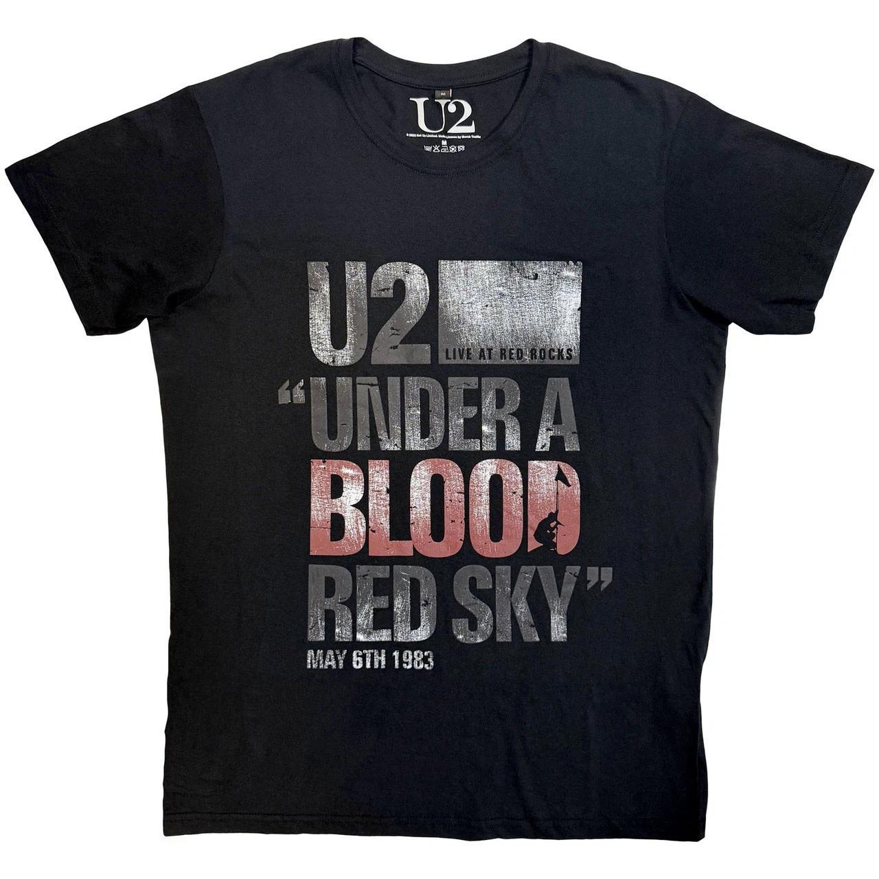 U2 - Blood Red Sky Live - Black Carbon t-shirt XL