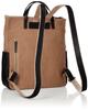 Laissez-Faire 2-Way Canvas & Leather Bag, Cross Canvas and Cowhide Leather, 01.BK