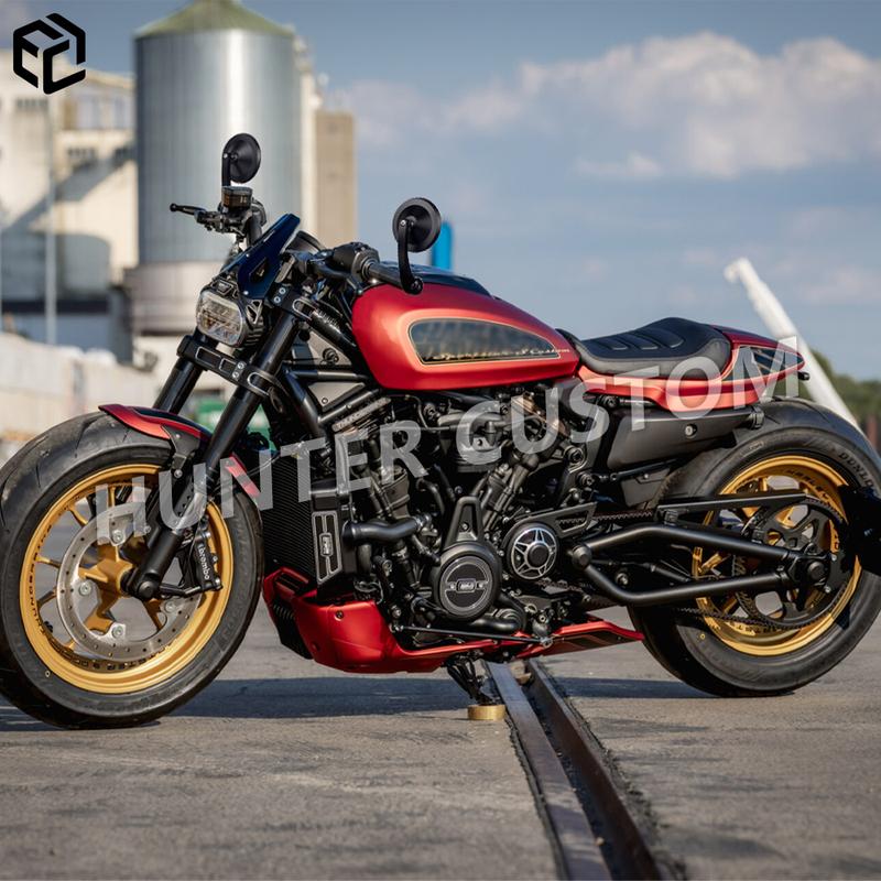 Motorcycle Bar End Mirror for Harley-Davidson Sportster S RH1250 / RH1250s / Nightster RH975 /CNC Aluminum Alloy Rearview Mirror