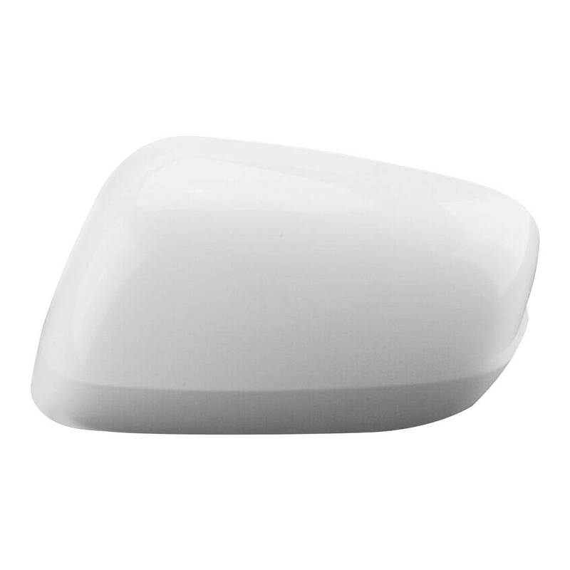 White Car Left Side Door Rearview Mirror Cap Cover Without Light Bezel Fit For Honda Fit Jazz 2009 2010 2011 2012 2013
