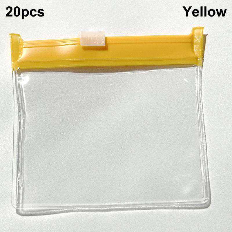 20Pcs Eva Pill Pouch Bags Reusable Zippered Pill Pouch Set Medicine Organizer Self Sealing Translucent Medicine Bags Trave